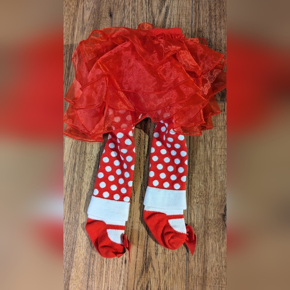 Holiday Tutu Tights - Size 6-12mo - Picture 1 of 3